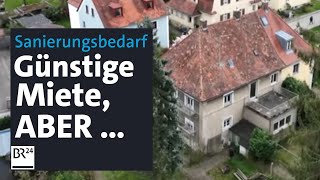 Günstige Miete aber extrem hoher Sanierungsbedarf – Pilotversuch in Regensburg  Abendschau  BR24 [upl. by Sudaorb]