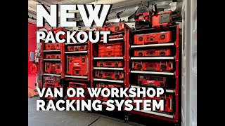 Milwaukee PACKOUT Rack System  New 2024 [upl. by Latsirhc482]