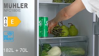 Refrigerator Mühler No Frost – NFC180IE [upl. by Annohsed]