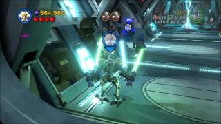 LEGO Star Wars III The Clone Wars Freeplay Gameplay [upl. by Wolgast]