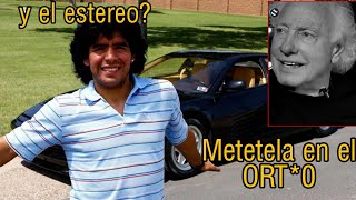 anecdota DIEGO MARADONA y su FERRARI NEGRO 😂 [upl. by Animaj286]