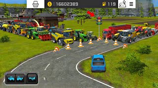 Fs 16 STOP All Tools And Vehicles  Traffic Jam  Fs 16 Game  Farming Simulator 16 Timelapse fs16 [upl. by Sorenson912]