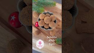 🎄Spekulatius Nutella Kugeln 🎄 rezept backen pralinen nutella nutellarecipe weihnachtsgebäck [upl. by Eleonora522]