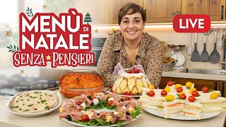 MENÚ DI NATALE quotSenza Pensieriquot in Diretta [upl. by Nerac]