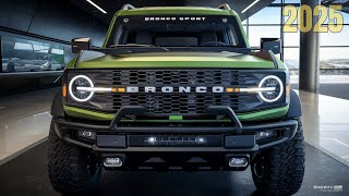 Unveiling the 2025 Ford Bronco Sport Hybrid GameChanger or Hype [upl. by Rainer]