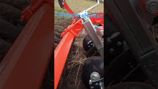 Nieuwe Kuhn schijven cultivator afstellen [upl. by Seira]