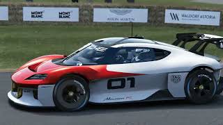 Assetto corsa Goodwood Festival of Speed Porsche Mission R 48389 [upl. by Lib]