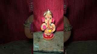 Ganesh Ji ko paint karna sikhe  Ganesh murti colouring process ganpati ganesh shorts youtube [upl. by Asusej]