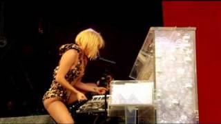 Lady Gaga  Poker Face Acoustic Version Live at Oxegen Festival 2009 HQ [upl. by Oneal]