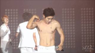 Fancam 110610 SMTOWN Paris  Siwon [upl. by Swagerty]