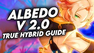 UPDATED COMPLETE 20 Albedo GUIDE Genshin Impact Best Albedo Build  Artifacts Weapons amp Teams [upl. by Arabrab]