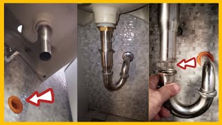 HOW TO FIX LAVATORY PTRAP IF THE DRAIN OPENING IS TOO LOW [upl. by Enelak]