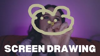 ASMR Screen Drawing 🖊 [upl. by Nennahs]