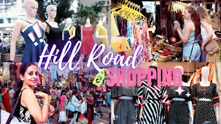 Bandra Hill Road Shopping Vlog 👗🛍  Latest Outfits 🤩  cheap or costly 🤔😎   shop with me 😊 [upl. by Airt]