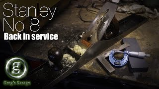 Restoring a Stanley No 8 Jointer Plane [upl. by Enna]