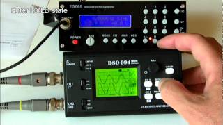 JYEtech Dualchannel Oscilloscope 094 Usage [upl. by Doraj327]