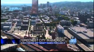 App names Portland greenest city in America [upl. by Graniah]