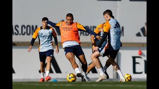 Real Madrid Training 30 Nov Live Training for Getafe ✅ LV Rodrygo ❌AlabaTchouameniCarvaVini [upl. by Gershom]