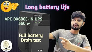 APC UPS  APC BX600c in UPS REVIEW  Full Review Full battery drain test [upl. by Lani]