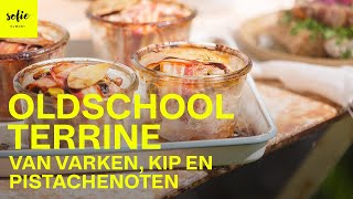 Klassiek terrine recept van varken kip en pistachenoten  Sofie Dumont [upl. by Wilson]