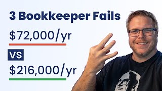 3 Bookkeeping Business Fails You Gotta Stop Starting a Bookkeeping Business amp Accounting Firm [upl. by Rudelson]