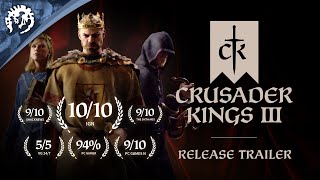 Crusader Kings III  Release Trailer [upl. by Nehgem]