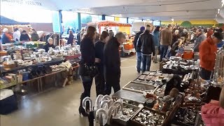 Trödelmarkt in der Aaseehalle in Bocholt  Der bekannte Flohmarkt in Bocholt [upl. by Gabor499]