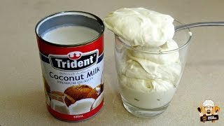 HOW TO MAKE DAIRY FREE WHIPPED CREAM [upl. by Alfy]