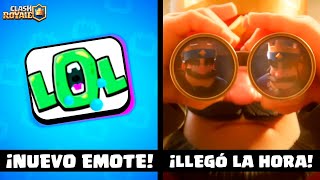 ¡NUEVO EMOTE EXCLUSIVO ✅  noticias clash royale season 65 [upl. by Florenza]