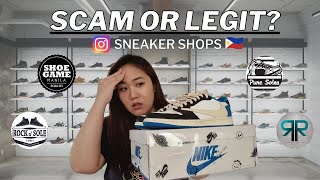 LEGIT SNEAKER INSTAGRAM SHOPS IN THE PHILIPPINES PART 2 RHAND RHELLE SHOEGAME MNL RIF MNL amp MORE [upl. by Becket]