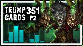 Hearthstone Trump Cards  351  The Zoolock  Part 2 Warlock Arena [upl. by Ycnej625]