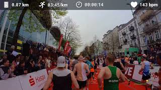 Hamburg Marathon 2023 POV [upl. by Vanna]