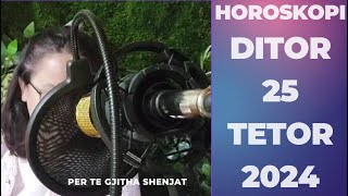 Horoskopi Ditor E Premte 25 Tetor 2024 Per Te Gjitha Shenjat Daily Horoscope [upl. by Attenwahs]