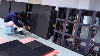 Behind the Panels LED Display Mass Production Unveiled [upl. by Brigette]