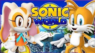 Tails and Cream Play Sonic World  IS THIS A DATE [upl. by Shuler]