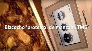 Bizcocho proteico de manzana  Recetas Thermomix [upl. by Geiss495]