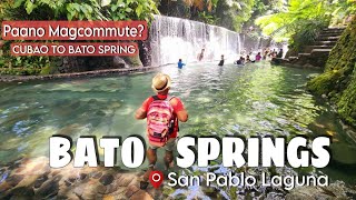 BATO SPRINGS  Natural Cold Spring in Laguna  How to get there [upl. by Aluin255]