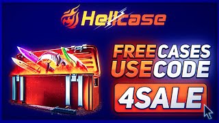 HELLCASE PROMO CODE 4SALE — FREE CASES amp FREE SKINS hellcase code review [upl. by Nnylatsyrk323]