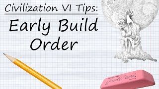 Civilization VI Tips Early Build Order [upl. by Bright]