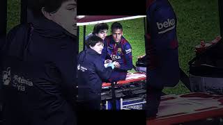 Injured neymar football neymar edit shobhnasandeepcomedy raremoments soccerplayer [upl. by Annehsat623]