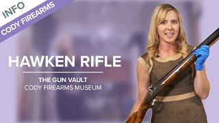 Hawken Rifle  The Gun Vault  Cody Firearms Museum [upl. by Marti257]