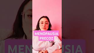 Menopausia precoz menopausia menopausiaprecoz insuficienciaovarica IOP DíaMundialdelaMenopausia [upl. by Arron]