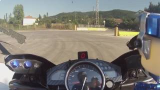 Yamaha r6 top speed 297 kmh [upl. by Kolivas]