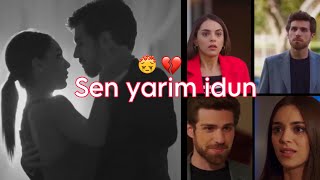 انت كنت نصفي الثاني ، اغنية تركية  نديم amp جيمريCemre ve Nadim اسطنبول الظالمة  Zalim İstanbul [upl. by Kreegar657]