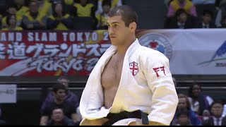 Avtandil Tchrikishvili GEO vs Goki Maruyama JPN 81kg Tokyo Grand Slam 2014 [upl. by Cayla]