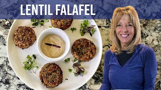 Lentil Falafel  Kathys Vegan Kitchen [upl. by Margery726]