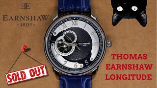 THOMAS EARNSHAW LONGITUDE ES880302 AUTO MENS WATCH REVIEW 2019 [upl. by Taro]