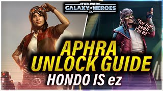 DOCTOR APHRA UNLOCK GUIDE  HONDO AND SANA MISSIONS ARE EZ [upl. by Nivrad691]