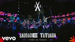 Turma do Pagode  Saudade Tatuada Ao Vivo [upl. by Htidirrem]