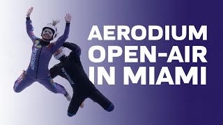 Openair wind tunnel in Miami Florida [upl. by Rehctelf831]